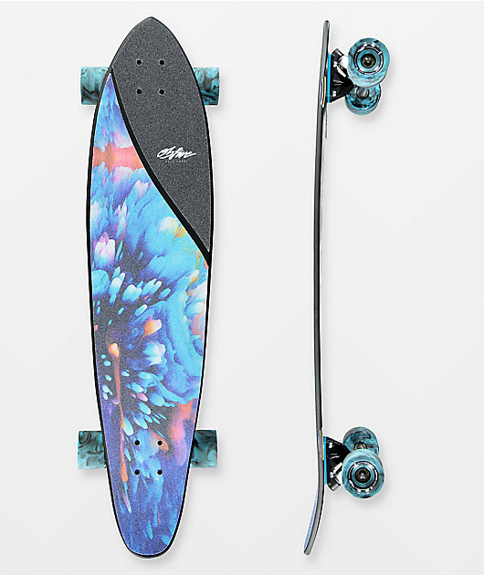 OBfive Resonate 38" Pintail Longboard Complete